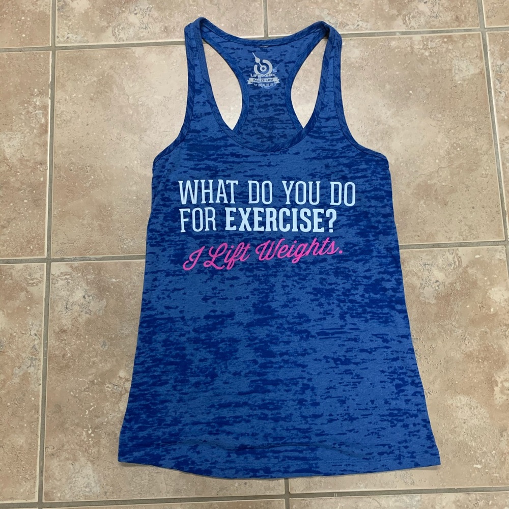 Life As Rx Burnout Tank - EUC - M